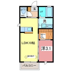 イーストビレッジ府中の物件間取画像